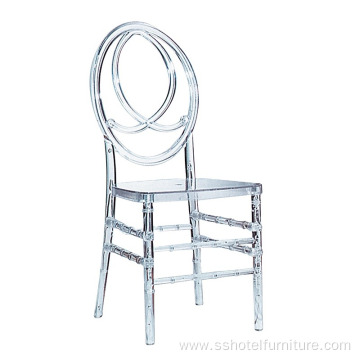 Customized Outdoor Transparent Plastic Chiavari Chairs